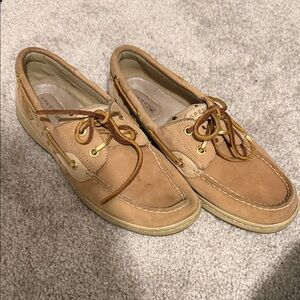 Sperry women’s Tan Boat Shoes